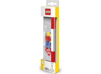 LEGO® Gelové pero s minifigurkou červené 1 ks