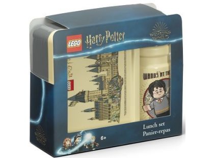 LEGO® Harry Potter svačinový set láhev a box Bradavice