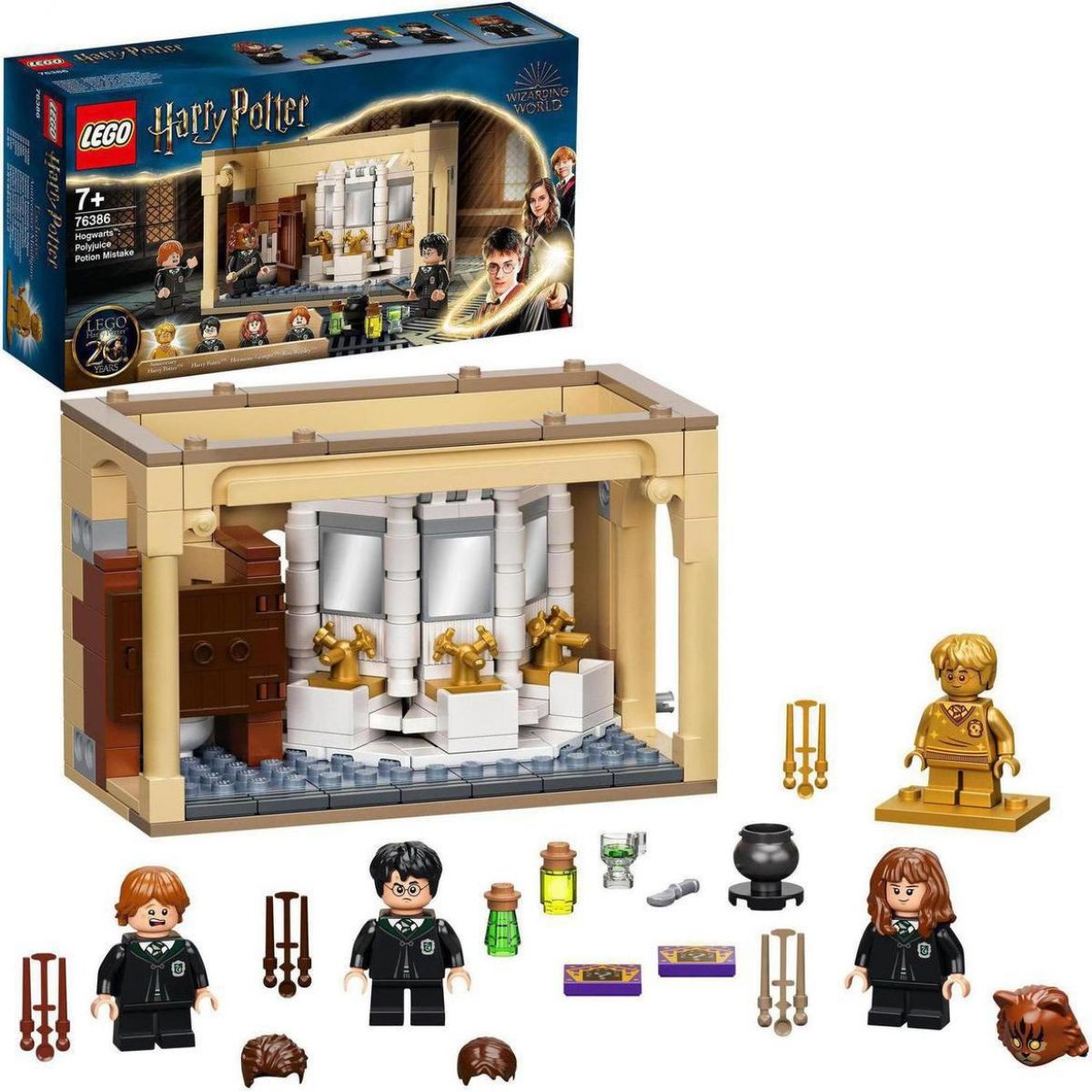 LEGO® Harry Potter™ 76386 Bradavice omyl s Mnoholičným lektvarem - Poškozený obal