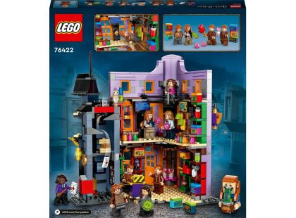 LEGO® Harry Potter™ 76422 Příčná ulice: Kratochvilné kouzelnické kejkle - Poškozený obal