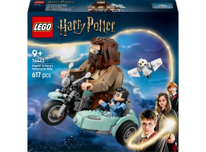 LEGO® Harry Potter™ 76443 Hagrid™ a Harry na motorce