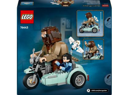 LEGO® Harry Potter™ 76443 Hagrid™ a Harry na motorce