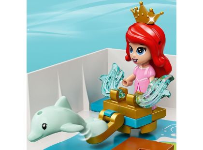 LEGO® Disney Princess ™ 43193 Ariel, Kráska, Popelka a Tiana a jejich pohádková kniha dobrodružství