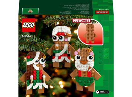 LEGO® Iconic 40642 Ozdoby z perníku - Poškozený obal