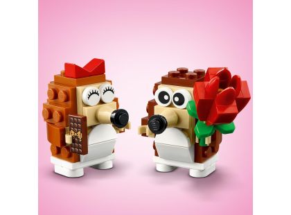 LEGO® Iconic 40711 Ježčí rande s piknikem - Poškozený obal