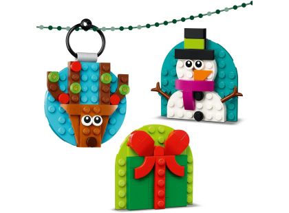LEGO® Iconic 40744 Sada vánočních ozdob