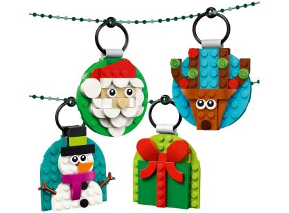 LEGO® Iconic 40744 Sada vánočních ozdob