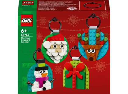 LEGO® Iconic 40744 Sada vánočních ozdob