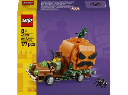 LEGO® Iconic 40822 Pick-up s halloweenskými dýněmi