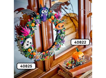 LEGO® Iconic 40822 Pick-up s halloweenskými dýněmi