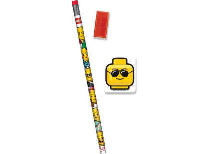 LEGO® Iconic Stationery Set tužka, ořezávátko, guma