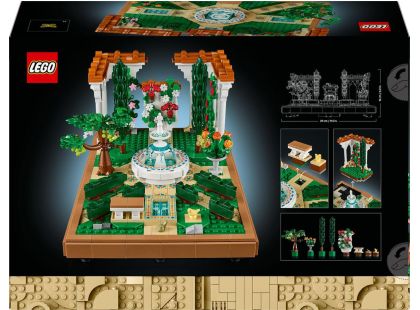 LEGO® Icons 10359 Zahrada s fontánou - Poškozený obal LEGO® Icons 10359 Zahrada s fontánou - Poškozený obal