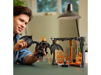 LEGO® Icons 10367 Knižní zarážka: Pán prstenů – Balrog™