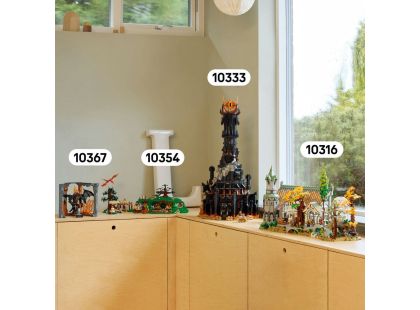 LEGO® Icons 10367 Knižní zarážka: Pán prstenů – Balrog™