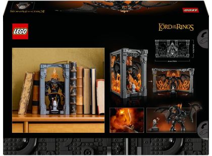 LEGO® Icons 10367 Knižní zarážka: Pán prstenů – Balrog™