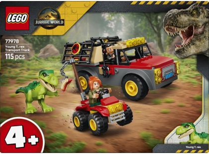 LEGO® Jurassic World 77978 Náklaďák na přepravu malého T-rexe