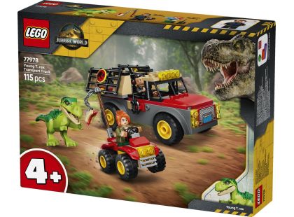 LEGO® Jurassic World 77978 Náklaďák na přepravu malého T-rexe