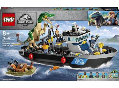LEGO® Jurassic World ™ 76942 Útěk Baryonyx z lodě