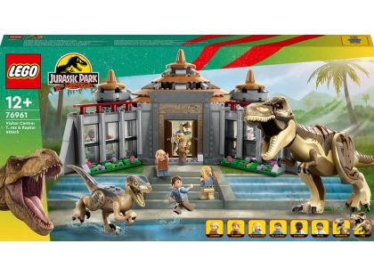 LEGO® Jurassic World™ 76961 Návštěvnické centrum: útok T-Rexe a raptora
