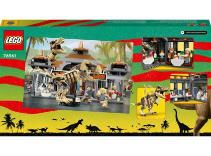 LEGO® Jurassic World™ 76961 Návštěvnické centrum: útok T-Rexe a raptora