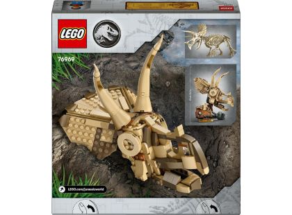 LEGO® Jurrasic World 76969 Dinosauří fosilie: Lebka triceratopse