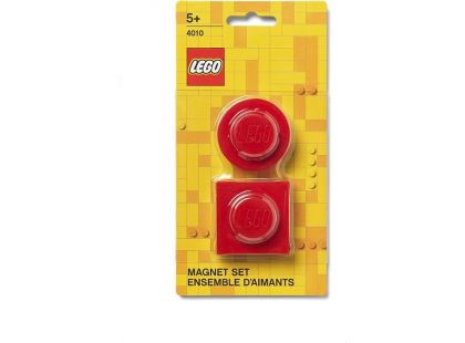 LEGO® magnetky, set 2 ks - červená