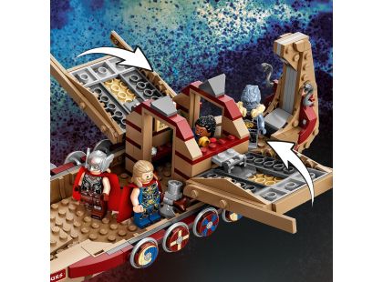 LEGO® Marvel 76208 Loď s kozím spřežením