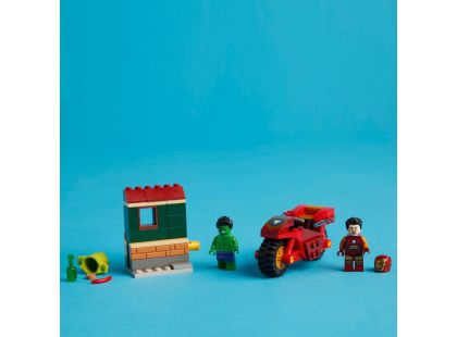 LEGO® Marvel 76287 Iron Man s motorkou a Hulk - Poškozený obal