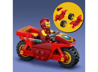 LEGO® Marvel 76287 Iron Man s motorkou a Hulk - Poškozený obal