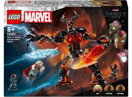 LEGO® Marvel 76289 Sestavitelná figurka: Thor vs. Surtur