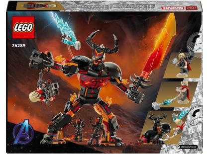 LEGO® Marvel 76289 Sestavitelná figurka: Thor vs. Surtur