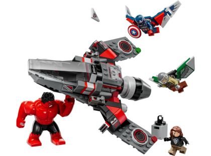 LEGO® Marvel 76292 Souboj: Kapitán Amerika vs. Red Hulk