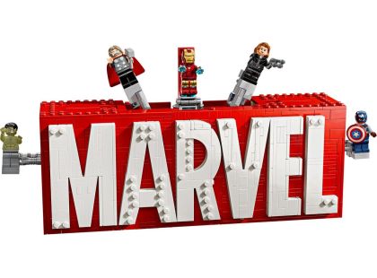 LEGO® Marvel 76313 Logo MARVEL a minifigurky