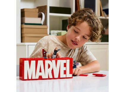 LEGO® Marvel 76313 Logo MARVEL a minifigurky