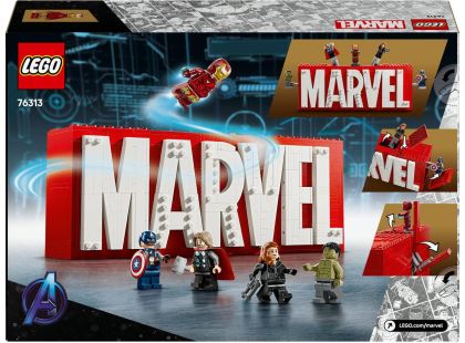 LEGO® Marvel 76313 Logo MARVEL a minifigurky