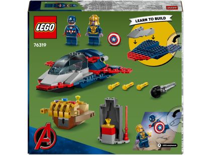 LEGO® Marvel 76319 Kapitán Amerika vs. Thanos