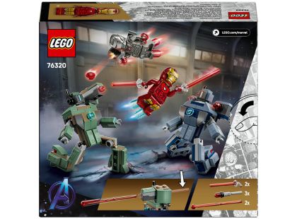 LEGO® Marvel 76320 Iron Man a War Machine vs. Hammerovy Drony