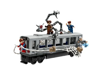 LEGO® Marvel 76321 Spider-Man vs. Doc Ock: Scéna v metru