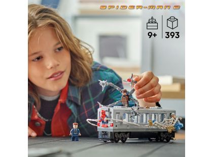 LEGO® Marvel 76321 Spider-Man vs. Doc Ock: Scéna v metru