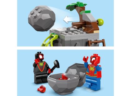 LEGO® Marvel Spidey a jeho úžasní přátelé 11199 Spideyho tým a záchrana dinosaurů s truckem