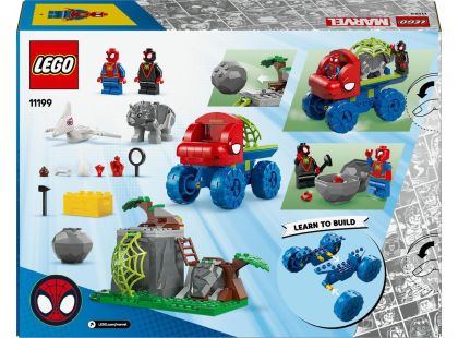 LEGO® Marvel Spidey a jeho úžasní přátelé 11199 Spideyho tým a záchrana dinosaurů s truckem