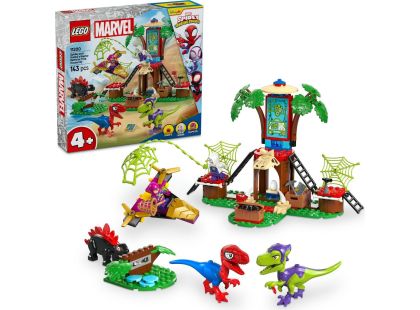 LEGO® Marvel Spidey a jeho úžasní přátelé 11200 Spidey, Gobby a raptoří bitva na základně na stromě