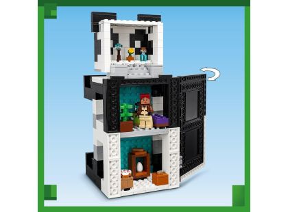 LEGO® Minecraft® 21245 Pandí útočiště - Poškozený obal