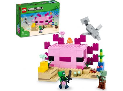 LEGO® Minecraft® 21247 Domeček axolotlů