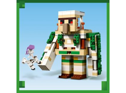 LEGO® Minecraft® 21250 Pevnost železného golema - Poškozený obal