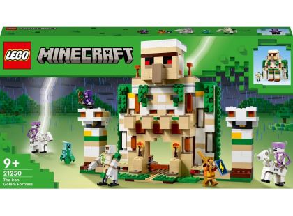LEGO® Minecraft® 21250 Pevnost železného golema - Poškozený obal