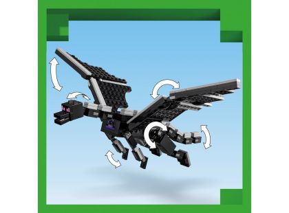LEGO® Minecraft® 21264 Drak z Enderu a loď z Endu