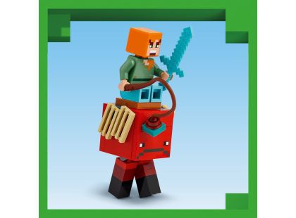 LEGO® Minecraft® 21266 Lávová bitva v Netheru