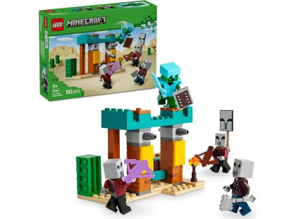 LEGO® Minecraft® 21267 Pouštní hlídka zákeřníků