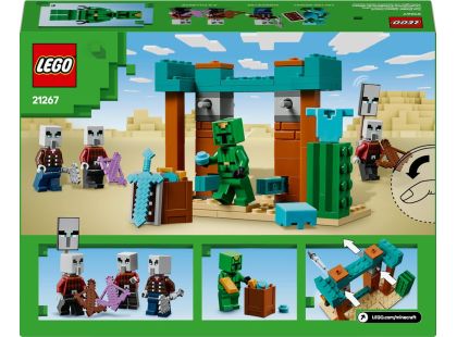 LEGO® Minecraft® 21267 Pouštní hlídka zákeřníků